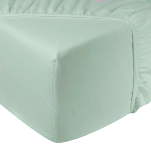 Hoeslaken flanel - 100% katoen - 90x200 - mint