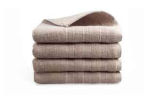 Handdoek DoubleLife Recycled Cotton Collectie – 4 stuks – 50×100 – warm sand