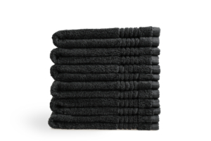 Gastendoek Supreme Collectie - 6 stuks - 30x50 - zwart