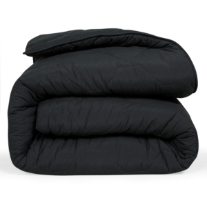 Dekbed 2 in 1 - Wasbaar dekbed zonder overtrek - 140x200 - zwart