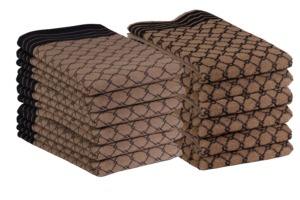 Keuken- & Theedoek deluxe – set van 12 – beige