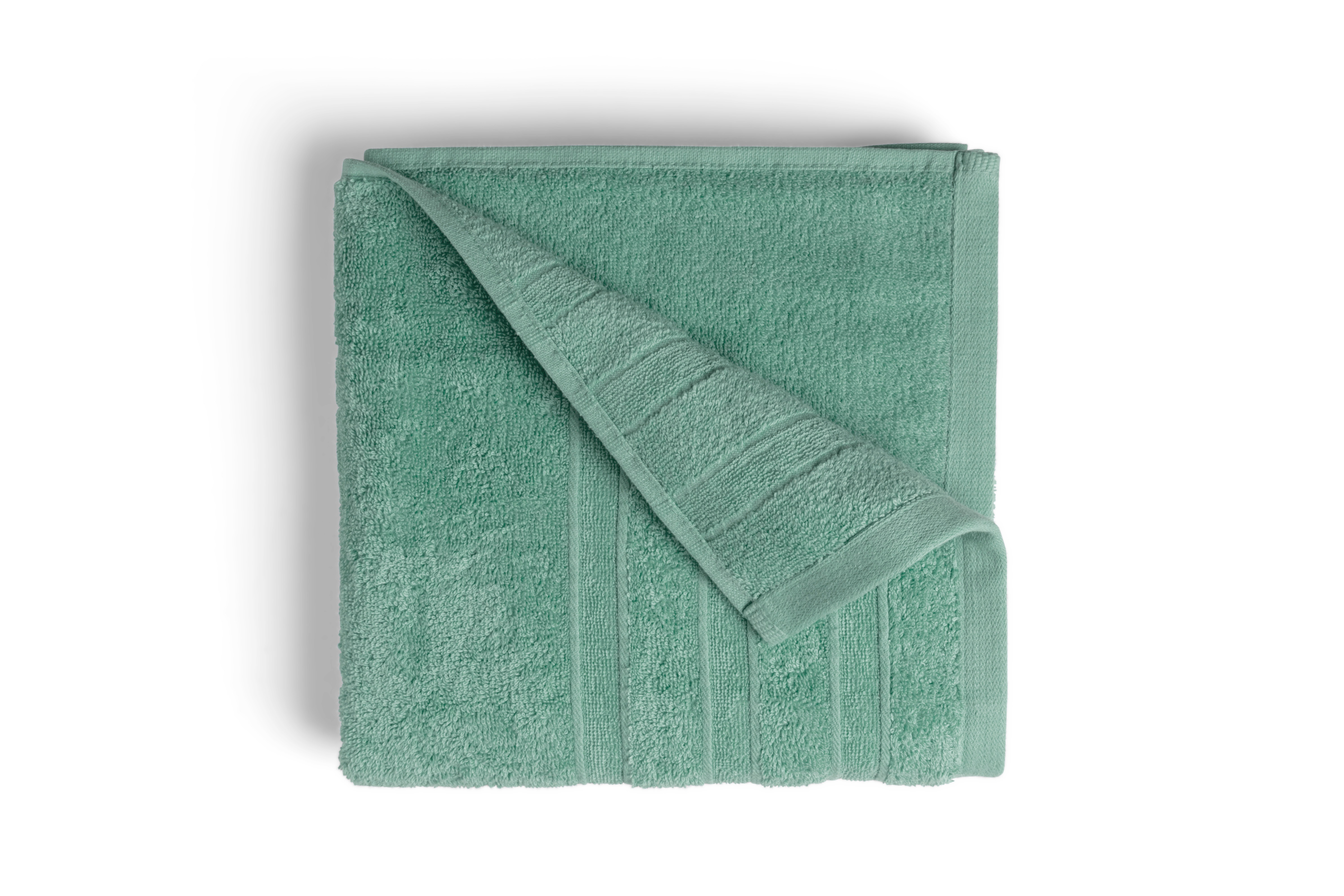 Handdoek DoubleLife Recycled Cotton Collectie – 4 stuks – 50×100 – stone green - Afbeelding 2