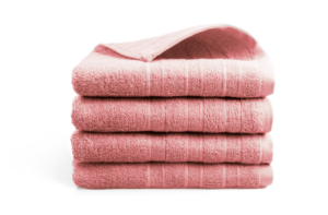 Handdoek DoubleLife Recycled Cotton Collectie – 4 stuks – 50×100 – powder pink