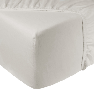 Hoeslaken flanel - 100% katoen - 90x200 - ecru
