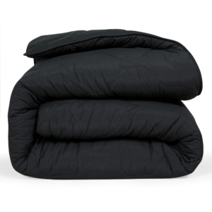 Dekbed 2 in 1 - Wasbaar dekbed zonder overtrek - 140x220 - zwart xl
