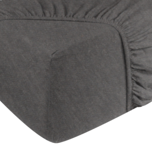 Hoeslaken Jersey – 100% katoen – 180×200 – grijs melange