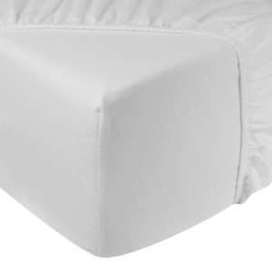 Hoeslaken flanel - 100% katoen - 140x200 - wit