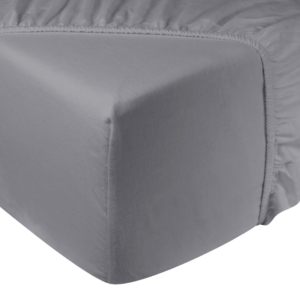 Hoeslaken flanel - 100% katoen - 140x200 - grijs