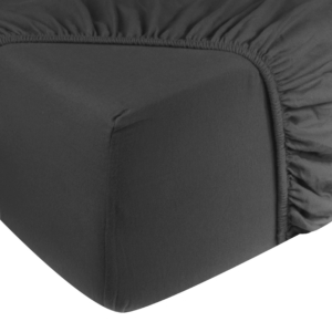 Hoeslaken Jersey – 100% katoen – 180×200 – antraciet