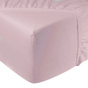 Hoeslaken flanel - 100% katoen - 180x200 - lichtroze